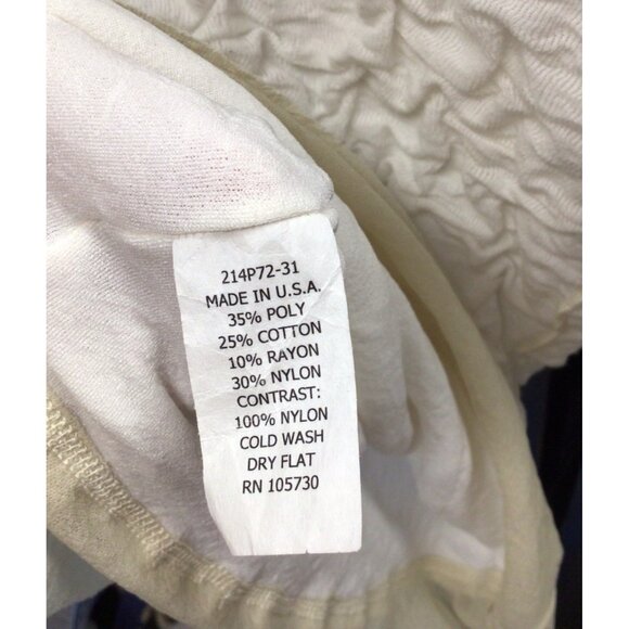 PETE COLLECTION Designer NWT Ruched Bodycon Mini Dress Ivory Size XS - Picture 7 of 9